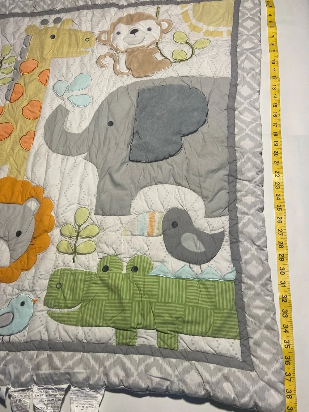 Baby Circo Comforter Set Jungle Animals Theme Crib Infant Nursery